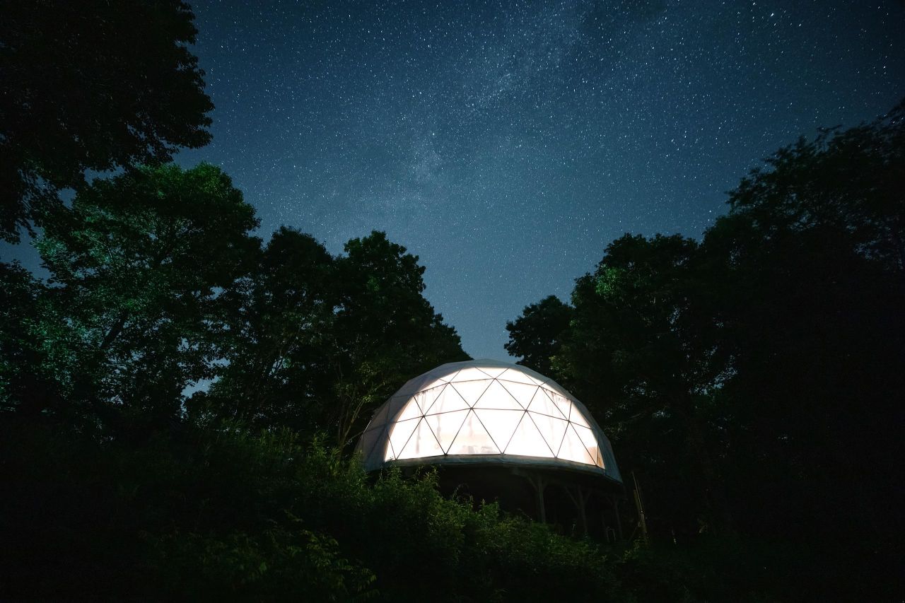 Dome Glamping in Asheville